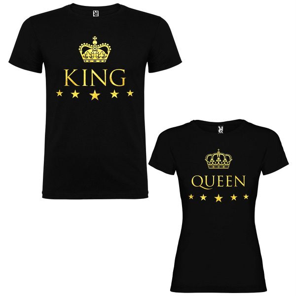 Pack Camisetas para King y Queen |