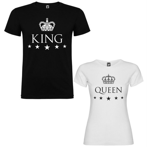 Rafflesia Arnoldi anfitrión olvidadizo Pack 2 Camisetas para Parejas King y Queen | Zanubo.es